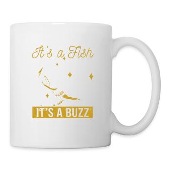 Manchmal ist es ein Fisch Manchmal ist es ein - Tasse - Weiß - Rechts