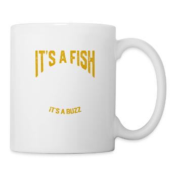 Manchmal ist es ein Fisch Manchmal ist es ein - Tasse - Weiß - Rechts