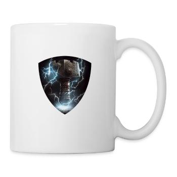 Papa Vathor Va Thor Vatertag Vatertagsgeschenk - Tasse - Weiß - Rechts