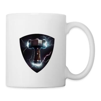 Papa Vathor Va Thor Vatertag Vatertagsgeschenk - Tasse - Weiß - Rechts