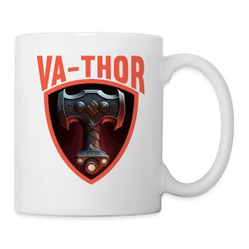 Papa Vathor Va Thor Fête des pères Fête des pères Cadeau de fête des pères - Mug blanc - blanc - Droite