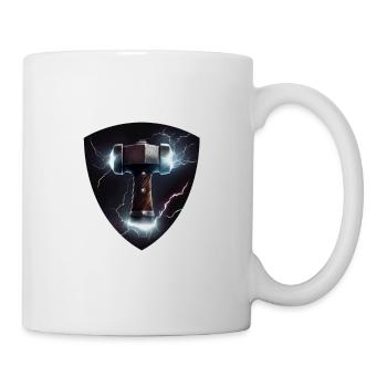Papa Vathor Va Thor Vatertag Vatertagsgeschenk - Tasse - Weiß - Rechts