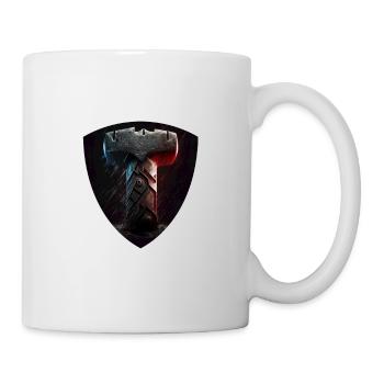 Papa Vathor Va Thor Vatertag Vatertagsgeschenk - Tasse - Weiß - Rechts