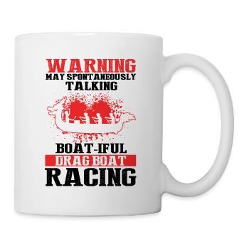 Dragon Boat Racing Chinese Boat Racing Festival - Mug - white - Right