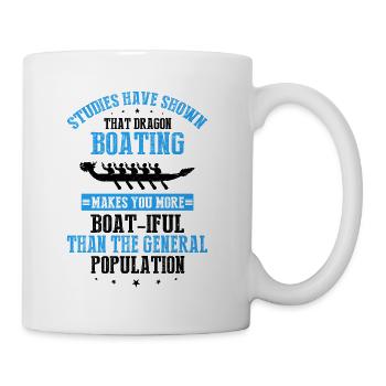 Dragon Boat Crew and Dragon Boat Riding - Mug - white - Right