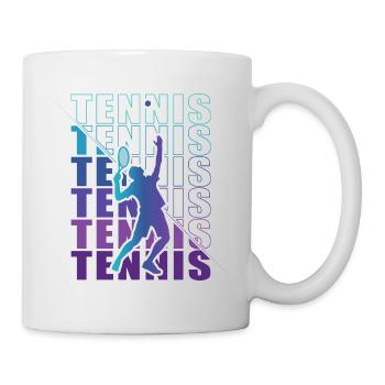 Clothing outfit for tennis players Club Tennis - Mug - white - Right
