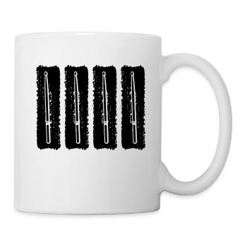 Drum Music Drum Player Drummer Instruments - Mug - white - Right