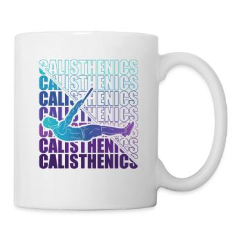 Calisthenics Street Workout Gymnastics Fitness - Mug - white - Right
