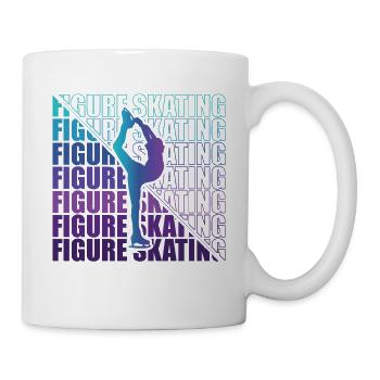 Figure Skating Club Girl Figure Skating - Mug - white - Right