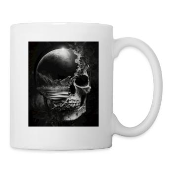 Moonshine Skull - Mug - white - Right