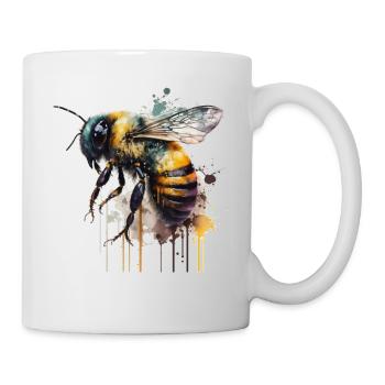 Bee Gift Art Beekeeper Artwork Animal Animals - Mug - white - Right