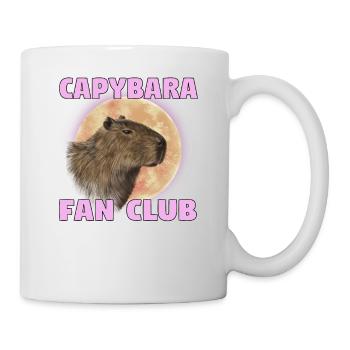 Wasserschwein Capybara Fan Club Cappybara Fans - Mug - white - Right