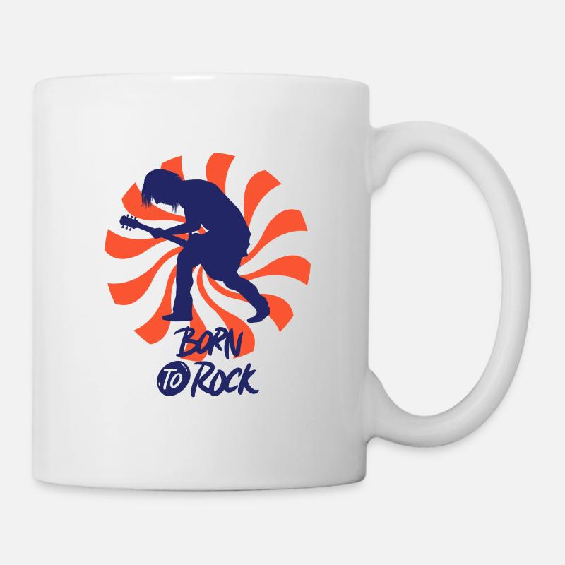Born to Rock - Mug - white