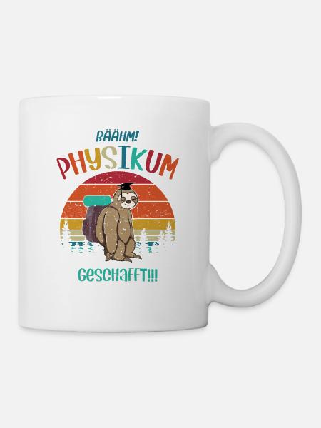 Physikum geschafft!!! Medizinstudent Universität - Tasse - Weiß