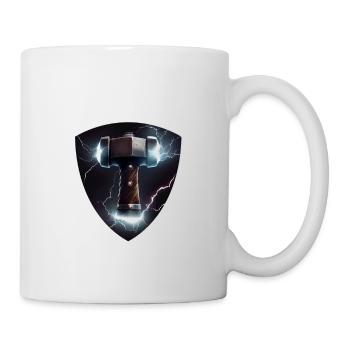 Papa Vathor Va Thor Vatertag Vatertagsgeschenk - Tasse - Weiß - Rechts