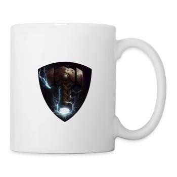 Papa Vathor Va Thor Vatertag Vatertagsgeschenk - Tasse - Weiß - Rechts
