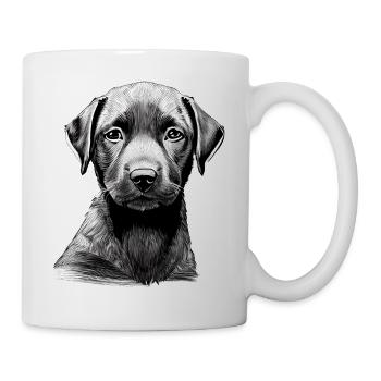 Hund Labrador Haustier Hundehalter Geschenk Hunde - Tasse - Weiß - Rechts