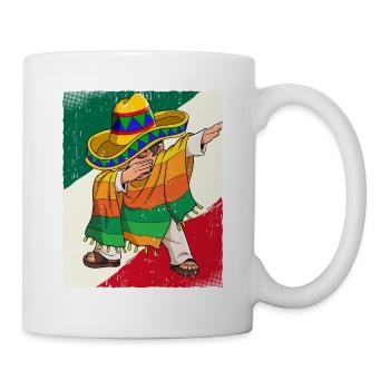 Dabbing Mexican Man Cinco De Mayo - Mug - white - Right