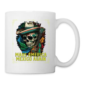 Make America Mexico Again America Mexique Américain - Mug blanc - blanc - Droite