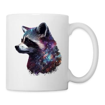 Raccoon Animal Motif Forest Animals Wildlife Funny - Mug - white - Right