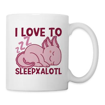 Axolotl - Mug blanc - blanc - Droite