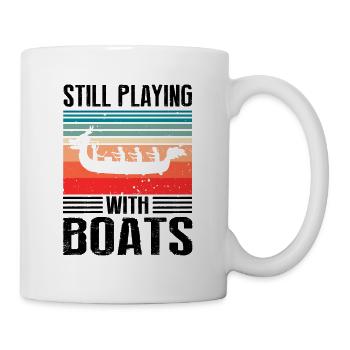 Chinese Boat Race for Dragon Boat Trainers - Mug - white - Right