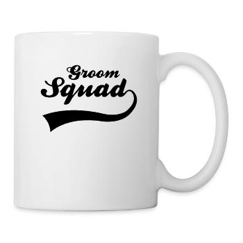 Bräutigam groom JGA - Tasse - Weiß - Rechts
