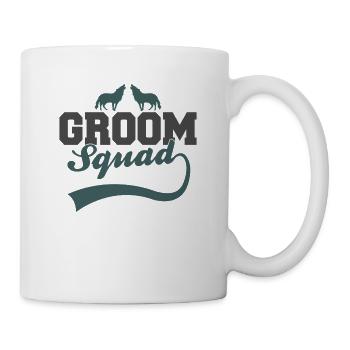 Bräutigam's Wolfsrudel - Tasse - Weiß - Rechts