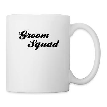 Bräutigam groom JGA - Tasse - Weiß - Rechts