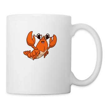 Homard Kawaii - Mug blanc - blanc - Droite