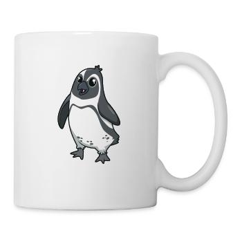 Kawaii Spectacled Penguin - Mug - white - Right