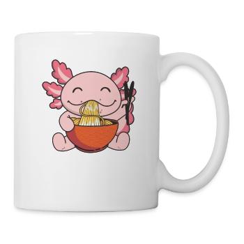 Mais d’abord ramen axolotl sucré mange ramen ramen - Mug blanc - blanc - Droite