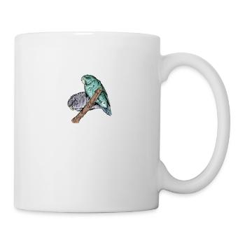 Katharinasittich I Sittich ZiervogelMotiv für - Tasse - Weiß - Rechts