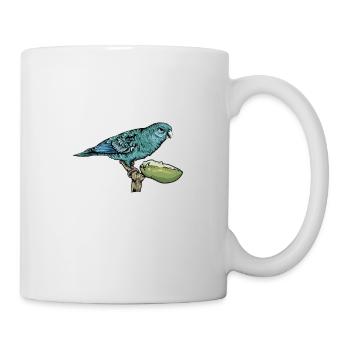 Katharinasittich I Sittich ZiervogelMotiv für - Tasse - Weiß - Rechts