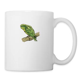 Katharinasittich I Sittich ZiervogelMotiv für - Tasse - Weiß - Rechts