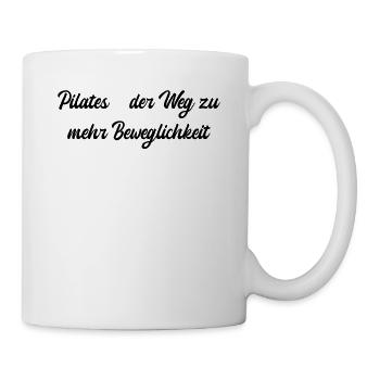 Pilates - Pilates - der Weg zu mehr Beweglichkeit - Tasse - Weiß - Rechts