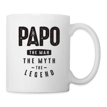 Papo The Man The Myth The Legend - Grandpa - Mug - white - Right