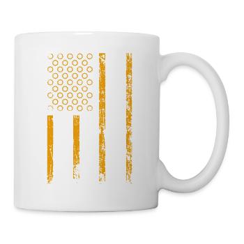 American Sports Flag Wrench - Mug - white - Right