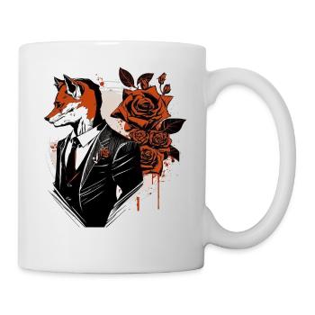 Fox Gift Son Animal Wildlife Animal Motif Motif - Mug - white - Right