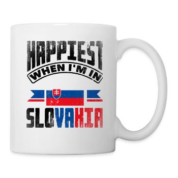 Slovak Slovakia Slovak Flag Quote - Mug - white - Right