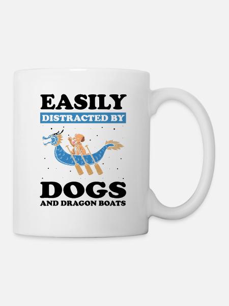 Dragon Boat Racing Theme for Dragon Boating - Mug - white