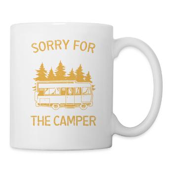 Désolé pour ce que j’ai fait en garant le - Mug blanc - blanc - Droite