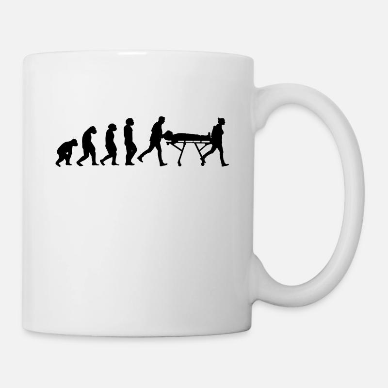 Ambulance paramédicale d’urgence Sani - Mug blanc - blanc