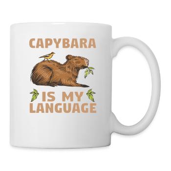 Wasserschwein Capybara Fan Club Cappybara Fans - Mug - white - Right