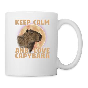 Wasserschwein Capybara Fan Club Cappybara Fans - Mug - white - Right
