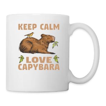 Wasserschwein Capybara Fan Club Cappybara Fans - Mug - white - Right