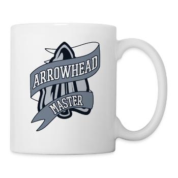 Arrowhead Master Jagdspitzen Arrowhead Hunter - Tasse - Weiß - Rechts