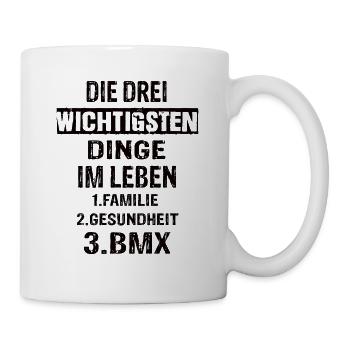 Bmx - Tasse - Weiß - Rechts
