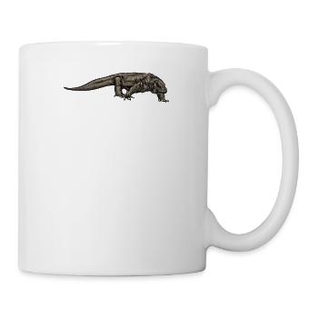 Komodo dragon I Komodo dragon motif for reptiles - Mug - white - Right