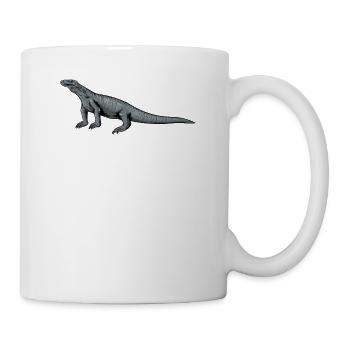 Komodo dragon I Komodo dragon motif for reptiles - Mug - white - Right